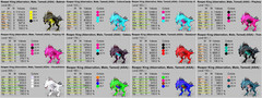 REAPER Event Colors Solids and Combos Ark Survival Ascended PVE