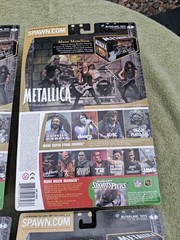 McFarlane Toys Metallica Harvesters of Sorrow All 4 Figures Complete Set