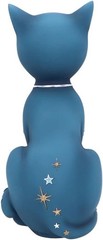 Nemesis Now Celestial Kitty 26cm, Resin, Blue, Celestial Cat Figurine, Kitty Fig