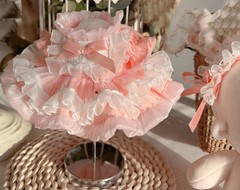 New For Plush toy 10cm/15cm/20cm/40cm Doll Clothes Dress Hairband Set Dress Up