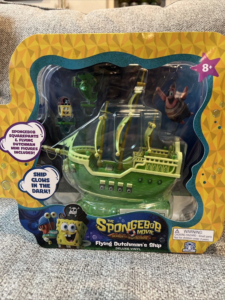 SpongeBob Squarepants Flying Dutchman’s Ship Culturefly Nickelodeon 2025 NEW