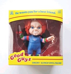 Culturefly Horror Icons Lot – Chucky, Halloween, IT 4.5″ vinyl figures Rare NIB
