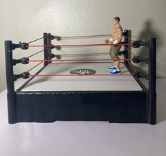 Mattel WWE RAW Smackdown Wrestling Ring Arena Spring Loaded 2010 Toy Playset