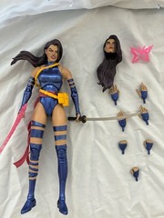 Diamond Select Marvel X-men Psylocke 7″ Action Figure (used)