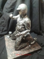 Terminator 2 Judgment Day Frozen T-1000 Silver 3D Printing Figure Statue Model