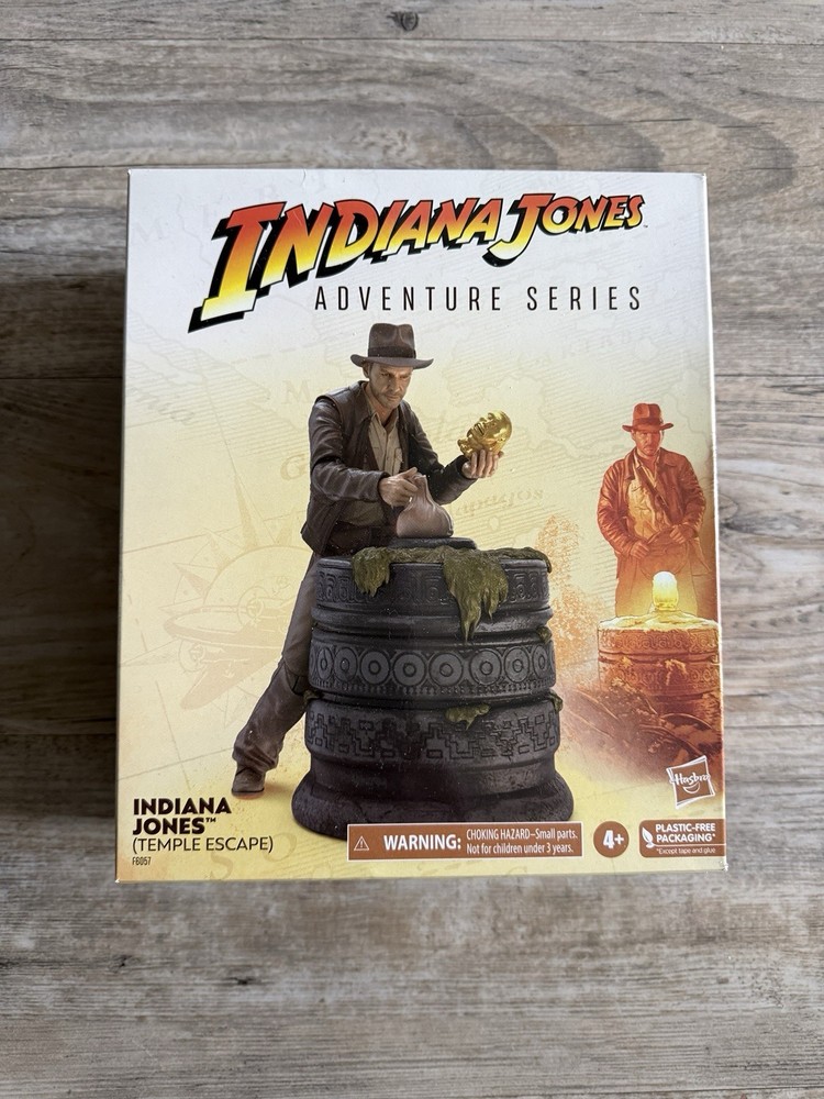 Hasbro Indiana Jones Adventure Series Temple Escape 6” Action Figure F6057 NEW
