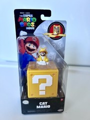 NEW Nintendo Super Mario Bros Movie CAT MARIO 1.25 in Mini Figure