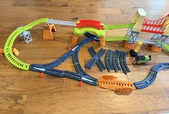 THOMAS & FRIENDS Train Track Set HHN26 6 In 1 With A Rare Percy Train