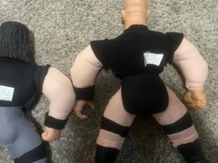 Jakks Pacific 1998 WWE WW Bone Crunchin Buddies The Undertaker & Stone Cold
