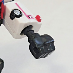 Bandai 1997 Power Rangers 5″ Carranger DX VRV Megazord (READ, wear, incomplete)