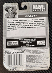 Toybiz Marvel Heroes Beast Miniature Poseable Action Figure #71582 *Read