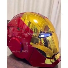 US! AUTOKING Iron Man MK5 1:1 Helmet Wearable Voice-control Children’s Day Gift