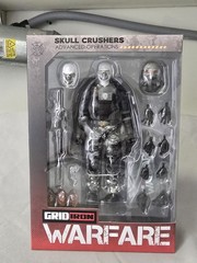 GridIron Warfare Skull Crushers Operation Monster Force 1/12 Chrome Chase Figure
