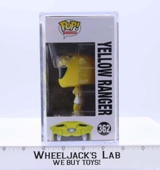 Yellow Ranger Funko Pop AUTOGRAPHED Cerina Vincent Power Rangers Lost Galaxy