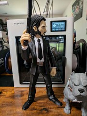 🔥 John Wick Collectible Figure & Dog 🔥