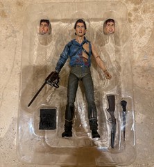 NECA Evil Dead 2 and Ash vs Evil Dead Ash and Eligis Demon Figures