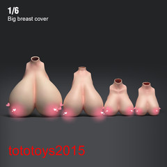 1/6 Sexy Female Big Bust Breast Cover Model For 12”Action Figure Body Doll Toy