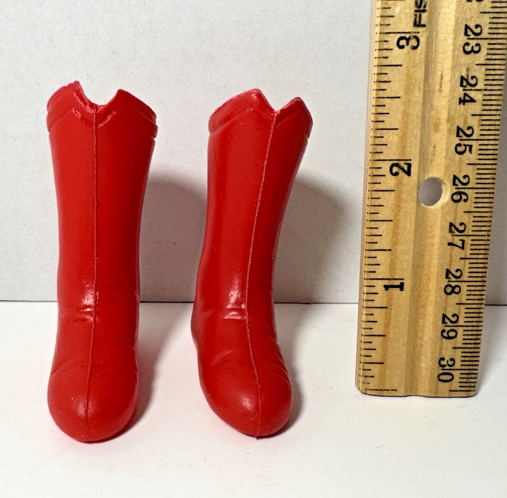 Vintage 1966 Ideal Captain Action ORIGINAL SUPERMAN BOOTS – part