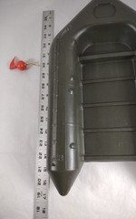 1975 G.I. Joe Action Figure Hard Plastic Scuba Diver Life Raft Accessory B5