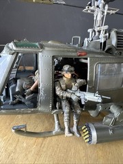 Air America UH‑1C Huey Helicopter 21st Century Toys / Ultimate Soldier 1:18