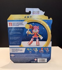 Jakks Pacific Sega Sonic the Hedgehog Amy Rose 4″ Action Figure with Hammer