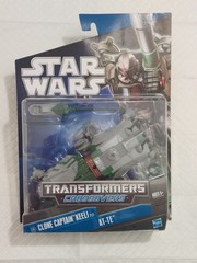 Star Wars Transformers Crossover Clone Captain Keeli to AT-TE New – See Photos