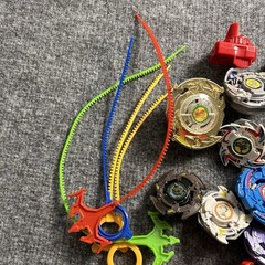 Beyblade Lot Rare Ones Inside Gold Red White Blue
