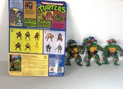 Teenage Mutant Ninja Turtles 4Pcs The 1 On Package Is Opened Selling As Is