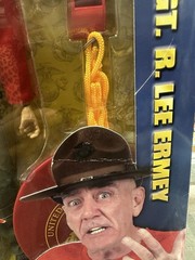 USMC P.T. GEAR GUNNERY SGT. R. LEE ERMEY 12 INCH MOTIVATIONAL SIDESHOW. T-2