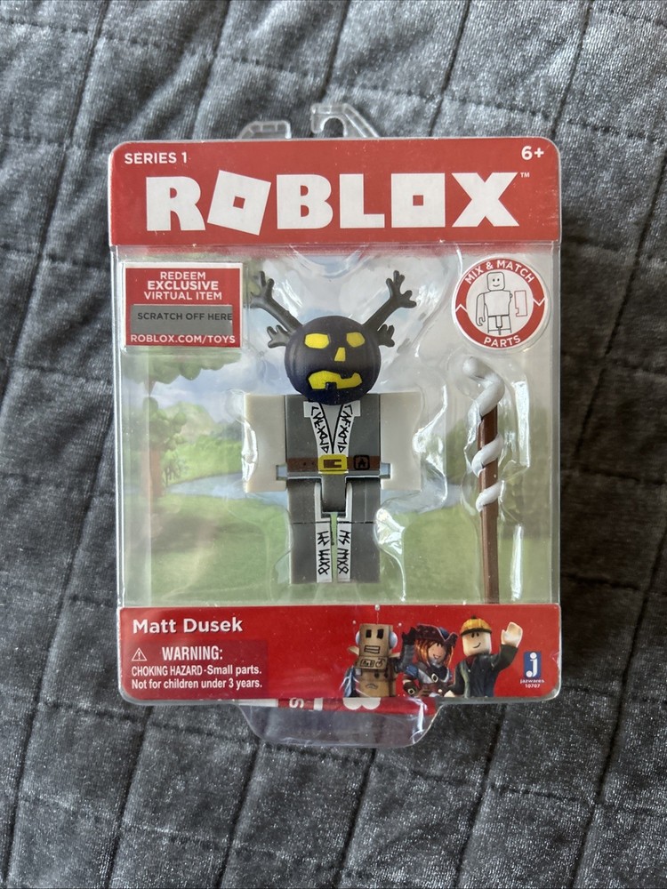 ROBLOX Matt Dusek Action Figure Series 1 New & Sealed With Code Rare!