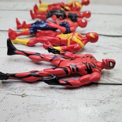 Marvel Spider-Man Lot Of 5 5.5″ Basic Action Figures Modern Adjustable Hasbro