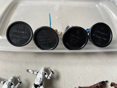 Star Wars Miniatures Figures Tabletop Role Playing Game Lot of 14 & Ewok Charm
