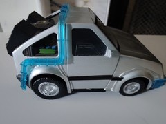 Minimates Back To The Future Delorean Time Machine With Marty McFly
