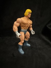 1987 Mattel Masters of the Universe MOTU Laser Light He-Man Not Complete ITALY