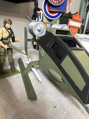GI Joe Skyhawk Helicopter 1/12 Scale Vehicle for 6” GI Joe Classified Figures 3D