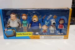 Family Guy Mezco Family Boxed Set 2006 – Sealed Figures, Clean Box, No Yellowing