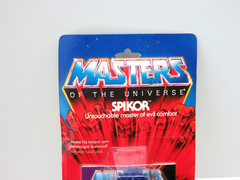 MOTU,VINTAGE,SPIKOR,CLEAR,Masters of the Universe,MOC,Sealed,Mattel,He-Man