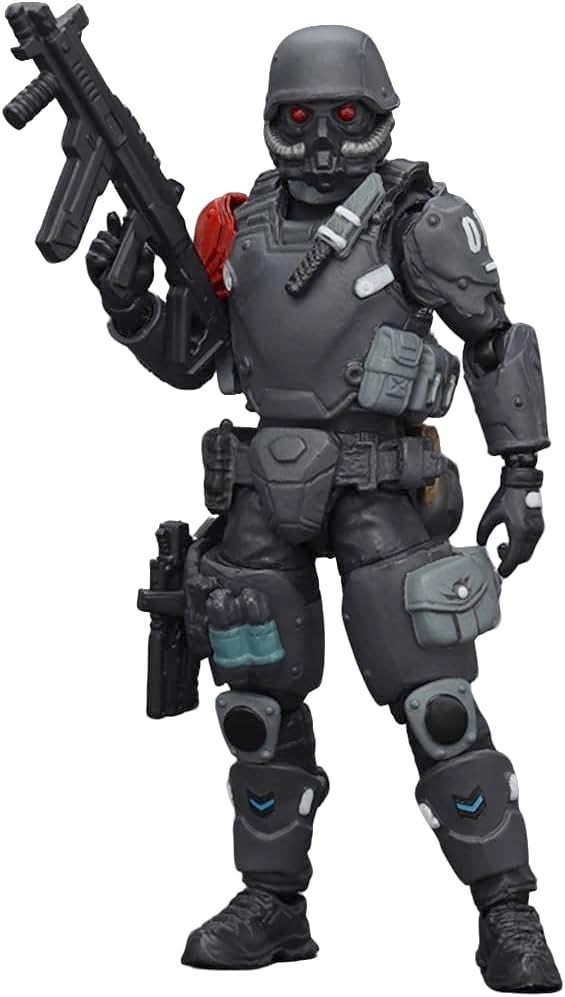 JOYTOY 1/25 Scale Action Figure – FEAR XS-01 NIGHT RAID TYPE – PILOT Dark Source