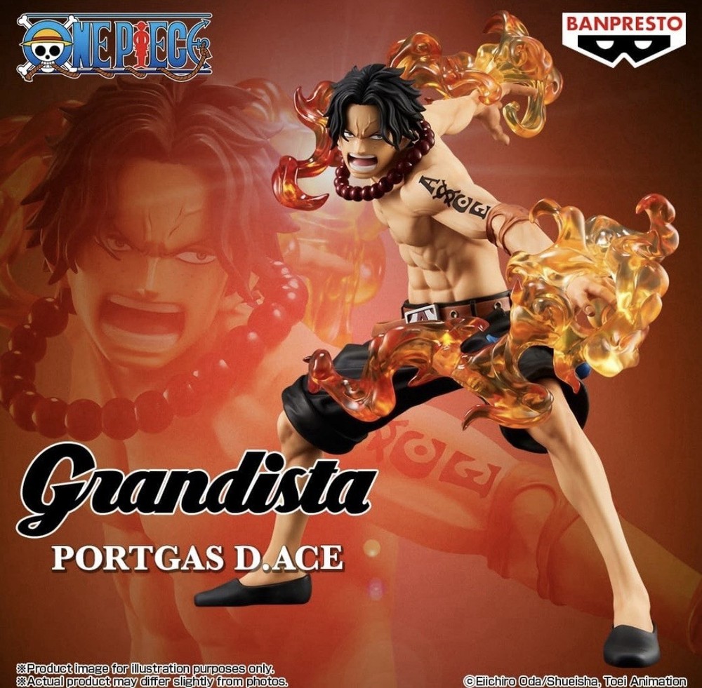 New* Banpresto – One Piece – Portgas D. Ace (Special Edition) Grandista Figure