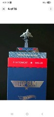 Hot Wheels Top Gun Maverick & Goose F-14 Jet 40th Set Mattel SDCC 2026 Exclusive