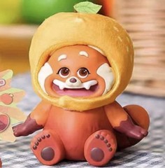 Miniso x Disney Fruit Theme Series Blind Box Figure-Red Panda & Orange Hat