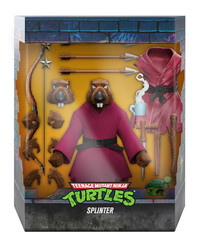 Teenage Mutant Ninja Turtles ULTIMATES! Wave 9 Splinter (Flocked) Super7