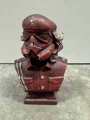 Che Storm Trooper Urban Medium Signed Rare Original Red Silver Star War