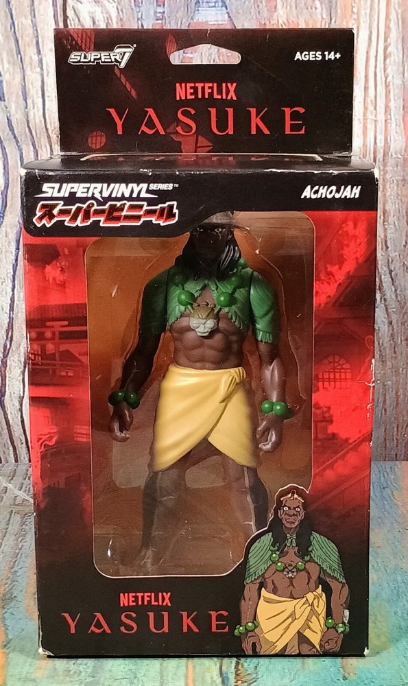 Netflix Yasuke Supervinyl – ACHOJAH – Ages 14+ – 6 inch Vinyl Figure – BRAND NEW