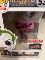 Funko Pop! Games: Batman: Arkham Asylum – The Joker (Purple) (Chrome) Vinyl…
