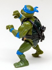 TMNT Leonardo w/Belt (1988) & 3 weapons (Blue) Playmates Toys Mirage SHIPS FREE