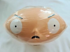 Stewie Head Shape Football – Family Guy Stewie Griffin / HTF RARE Sealed NEW!