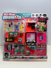 My Mini MixieQ’s NEON ARCADE PLAYSET Bowling Hockey Dance Floor DJ Mixie Q’s
