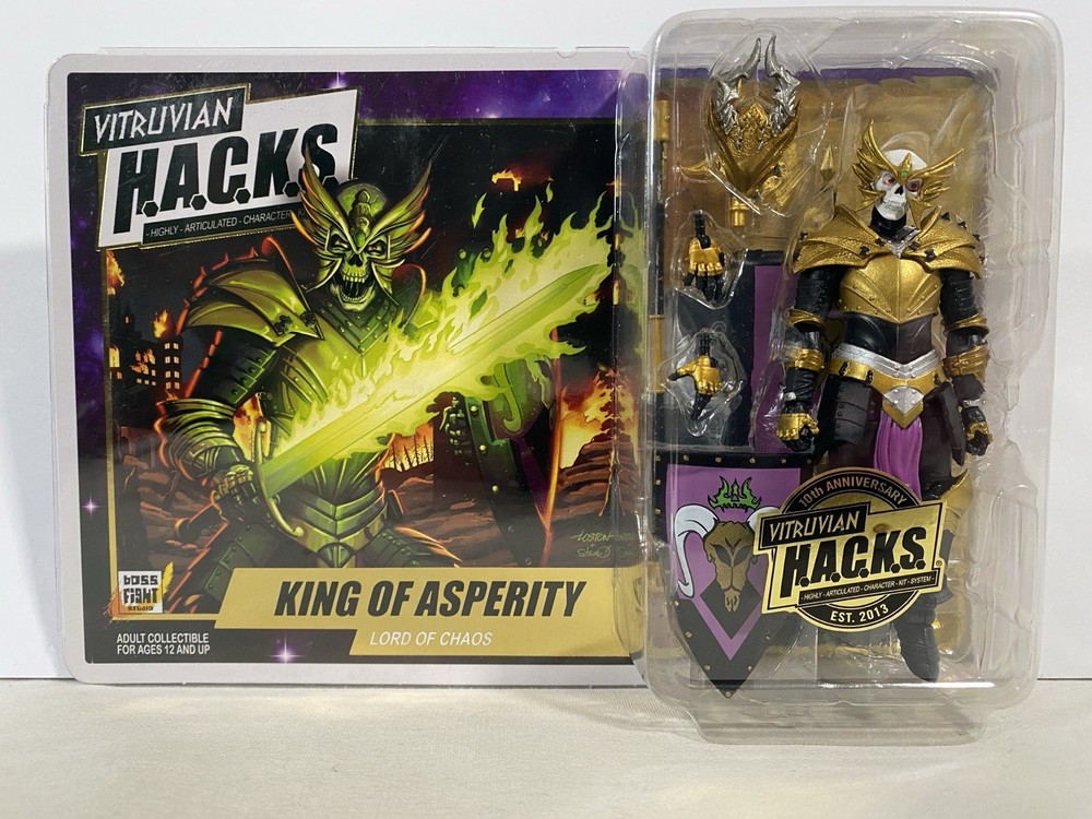 Vitruvian H.A.C.K.S. King of Asperity 1:18 Scale Figure New Lord Of Chaos Hacks