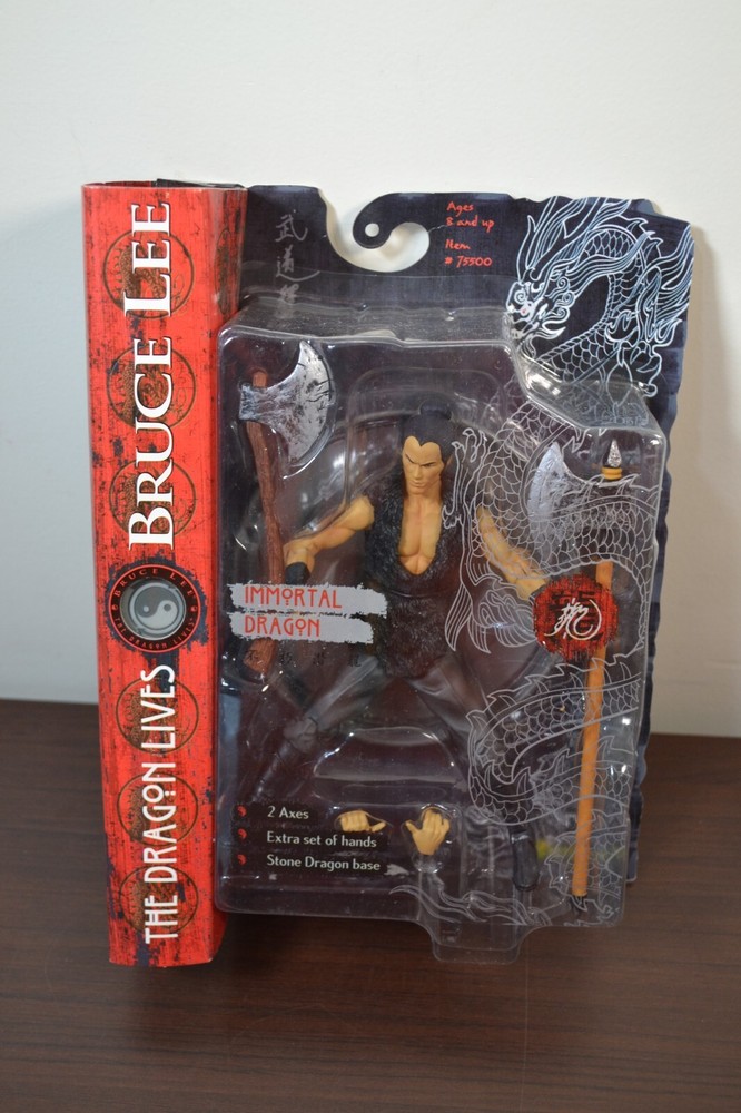 Art Asylum Bruce Lee “Immortal Dragon” Action Figure